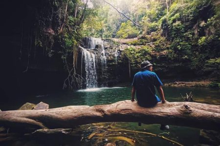 Jaang and Padang Batu Waterfall – Open Trip